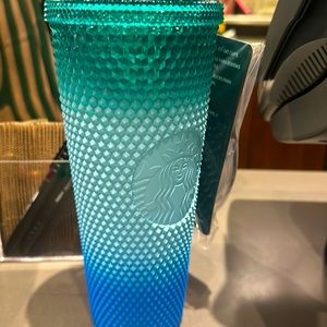 Special edition Brazil release Starbucks collector cup w unopened cold drink lid